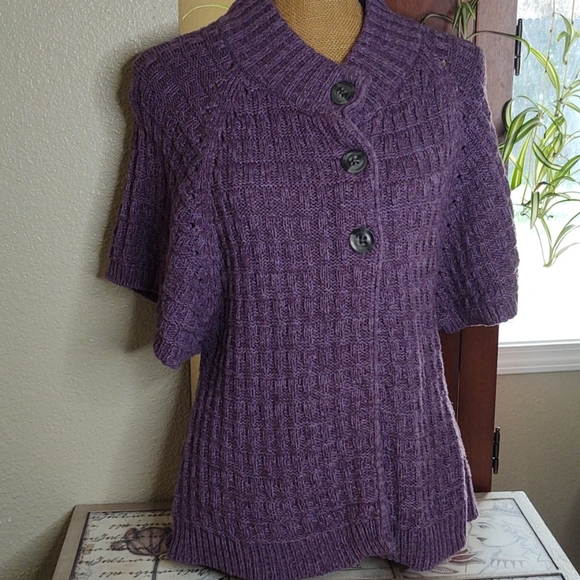 Sonoma Sweaters - Sonoma 3 Button Sweater Cover top